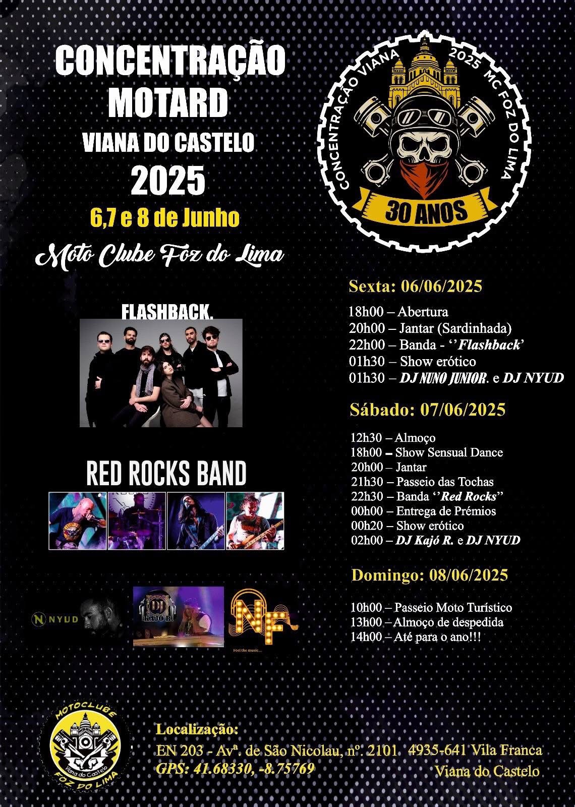 Concentração Motard de Viana do Castelo do Moto Clube Foz do Lima 2025!!!!