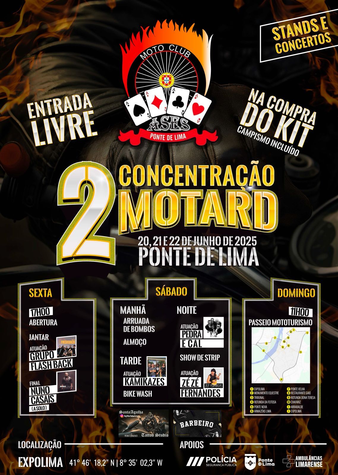 2ª Concentração Motard Ases de Ponte de Lima
